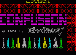 Игра Confusion (ZX Spectrum)