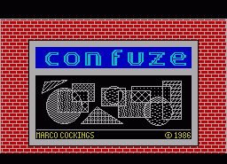 Игра Confuze (ZX Spectrum)