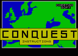 Игра Conquest (ZX Spectrum)