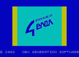 Игра Corridors of Genon (ZX Spectrum)
