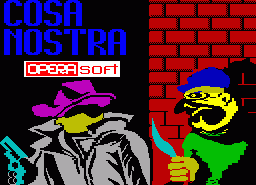 Игра Cosa Nostra (ZX Spectrum)