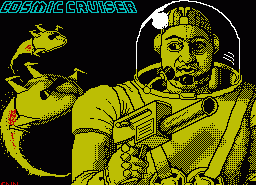 Игра Cosmic Cruiser (ZX Spectrum)