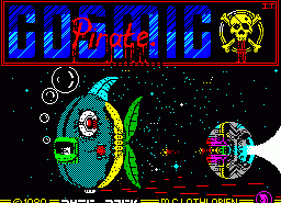 Игра Cosmic Pirate (ZX Spectrum)