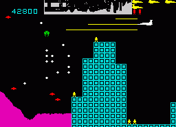 Игра Cosmic Raiders (ZX Spectrum)