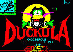 Игра Count Duckula (ZX Spectrum)