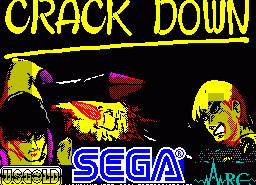 Игра Crack Down (ZX Spectrum)