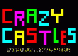 Игра Crazy Castles (ZX Spectrum)