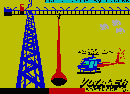 Игра Crazy Crane (ZX Spectrum)