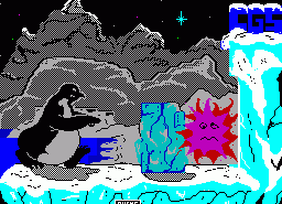 Игра Crazy Pingoin (ZX Spectrum)