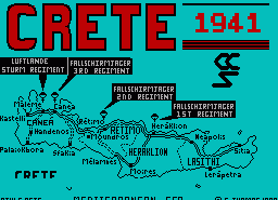 Игра Crete 1941 (ZX Spectrum)