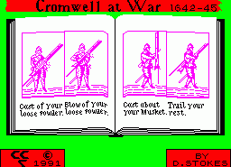 Игра Cromwell at War 1642-1645 (ZX Spectrum)