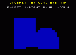 Игра Crusher (ZX Spectrum)