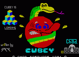 Игра Cubey (ZX Spectrum)