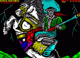 Игра Curro Jimenez (ZX Spectrum)