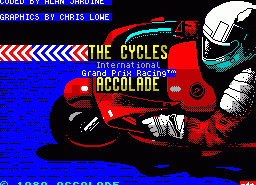 Игра Cycles, The (ZX Spectrum)