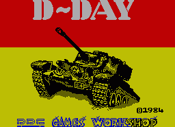 Игра D-Day (ZX Spectrum)