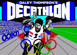 Игра Daley Thompson's Decathlon (ZX Spectrum)
