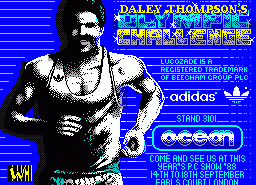 Игра Daley Thompson's Olympic Challenge (ZX Spectrum)