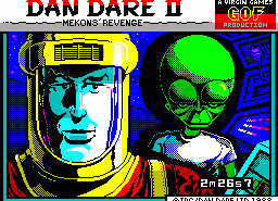 Игра Dan Dare II: Mekon's Revenge (ZX Spectrum)