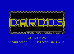 Игра Dardos [1] (ZX Spectrum)