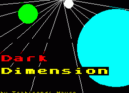Игра Dark Dimension (ZX Spectrum)