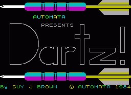 Игра Dartz (ZX Spectrum)