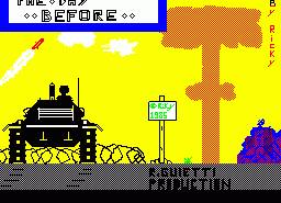 Игра Day Before, The (ZX Spectrum)