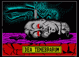 Игра Dea Tenebrarum (ZX Spectrum)