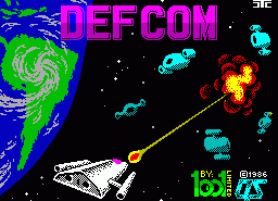 Игра Defcom (ZX Spectrum)