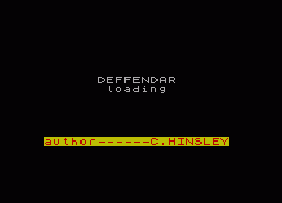 Игра Defendar (ZX Spectrum)