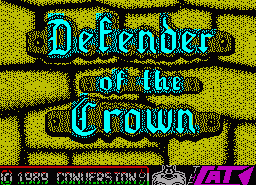 Игра Defender of the Crown (ZX Spectrum)