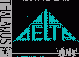 Игра Delta Charge! (ZX Spectrum)