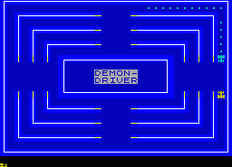 Игра Demon-Driver (ZX Spectrum)