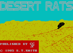 Игра Desert Rats (ZX Spectrum)