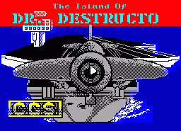 Игра Destructo (ZX Spectrum)
