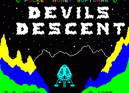 Игра Devil's Descent (ZX Spectrum)