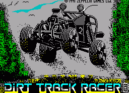 Игра Dirt Track Racer (ZX Spectrum)