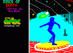 Игра Discs of Death (ZX Spectrum)