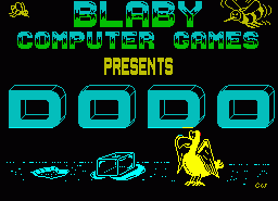 Игра DoDo (ZX Spectrum)