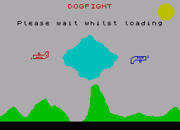 Игра Dogfight (ZX Spectrum)