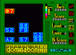 Игра Domination (ZX Spectrum)