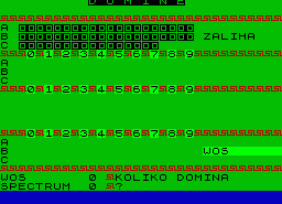 Игра Domine (ZX Spectrum)