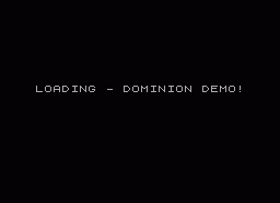 Игра Dominion (ZX Spectrum)