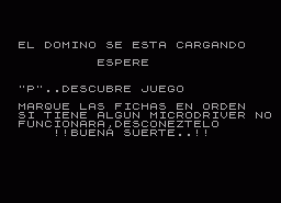 Игра Domino (ZX Spectrum)