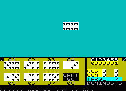 Игра Domino's (ZX Spectrum)