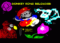 Игра Donkey Kong Reloaded (ZX Spectrum)