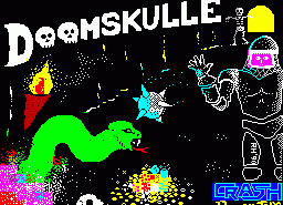 Игра Doomskulle (ZX Spectrum)