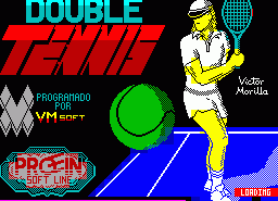 Игра Double Tennis (ZX Spectrum)