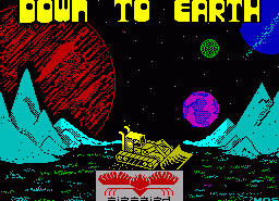 Игра Down to Earth (ZX Spectrum)