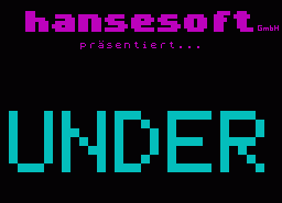 Игра Down Under (ZX Spectrum)